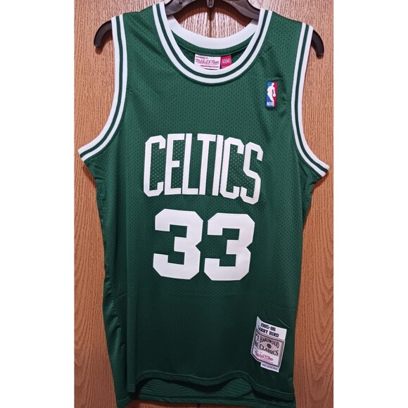 The Unbranded Brand Other - Larry Bird (Mitch/Ness)-(Celtics)-(85-86)-(Jersey)-(Green)-(M)-(New Cond.)-$103
